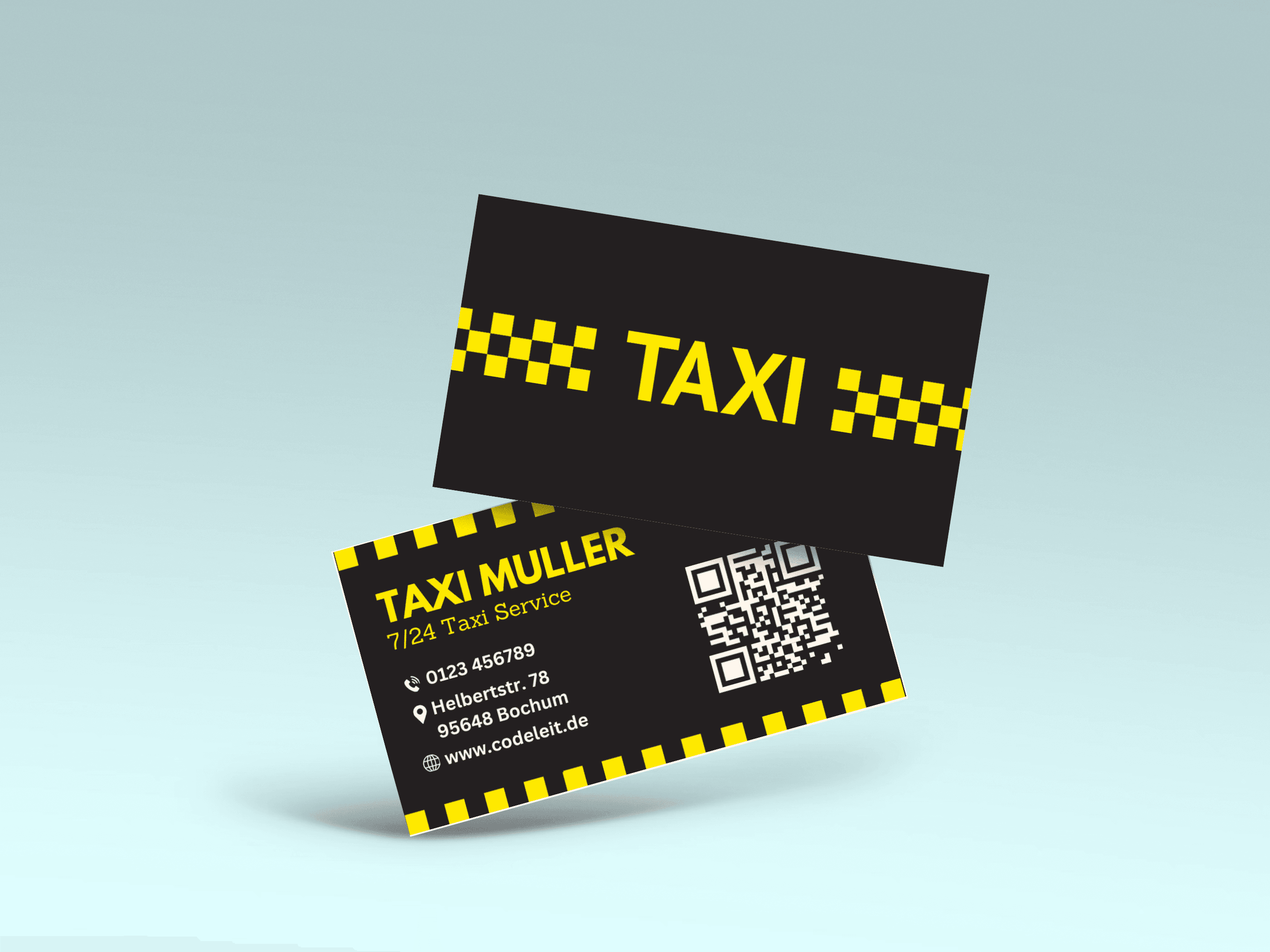 Taxi Visitenkarte